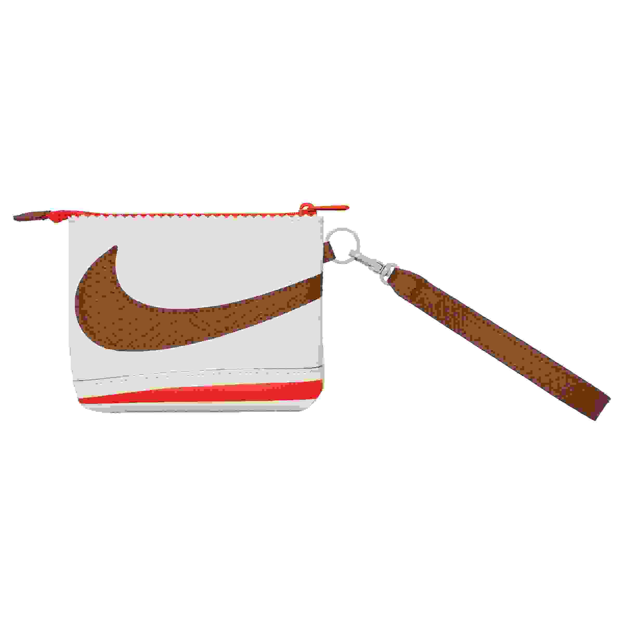 Nike Cortez Snake Tan/Red Wristlet